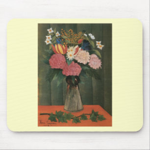 Henri Rousseau's Flowers in a Vase (1909) Muismat