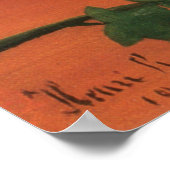 Henri Rousseau's Flowers in a Vase (1909) Poster (Hoek)