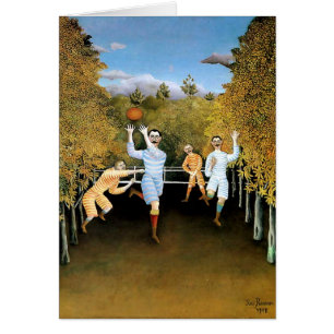 Henri Rousseau's schilderij "De spelers van het Fo