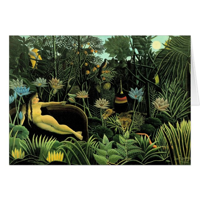 Henri Rousseau's The Dream (1910) (Voorkant Horizontaal)