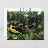 Henri Rousseau's The Dream (1910) Kaart (Voorkant / Achterkant)