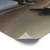 Henri Rousseau's The Sleeping Gypsy (1897) beroemd Poster (Hoek)