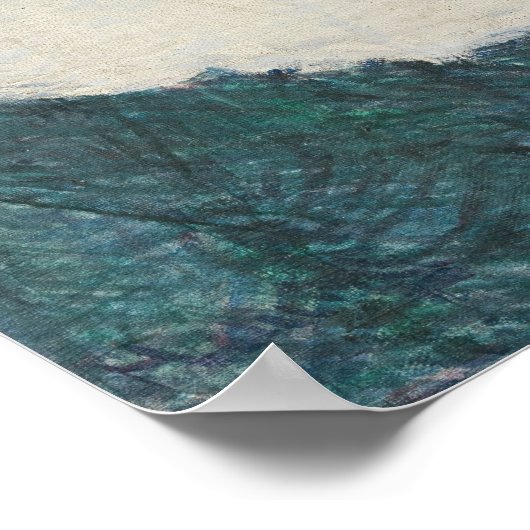 Henri Toulouse Lautrec Jonge Vrouw aan een Tafel K Poster (Hoek)