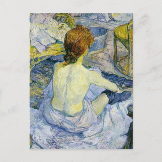 Henri Toulouse Lautrec - The Bath GC Briefkaart (Voorkant)