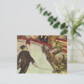 Henri Toulouse-Lautrec - The Circus Briefkaart (Staand voorkant)