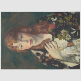  Henri Vrouw Lady Decoupage Tissue Paper Tissuepapier