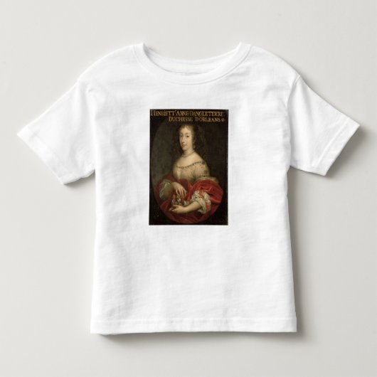 Henrietta Anne Duchess van Orleans Kinder Shirts (Voorkant)