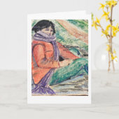 Henrietta Bagley Mantooth Kaart (Gele Bloem)