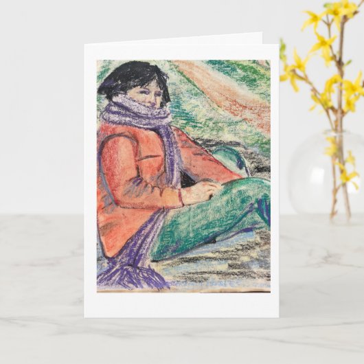 Henrietta Bagley Mantooth Kaart (Gele Bloem)