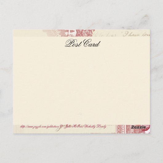 Henrietta Briefkaart (Achterkant)