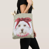 Henrietta de Havanese Canvas tas (Dichtbij)