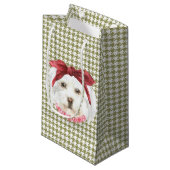 Henrietta de Havanese GIft Bag Klein Cadeauzakje (Voorkant Gekanteld)
