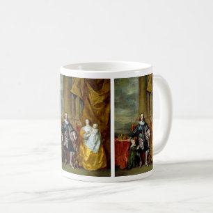 Henrietta Maria en Charles I van Van Dyck Coffee M Koffiemok