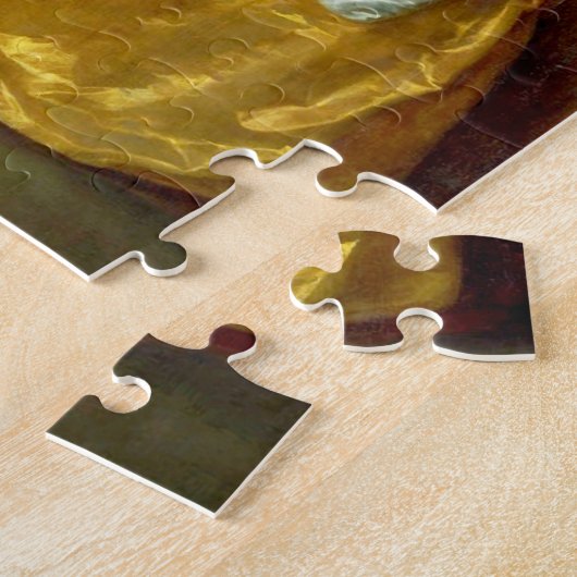 Henrietta Maria en Charles I van Van Dyck Legpuzzel (Zijkant)