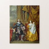 Henrietta Maria en Charles I van Van Dyck Legpuzzel (Verticaal)
