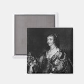Henrietta Maria Magneet (Voorkant / Achterkant)