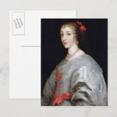 Henrietta-Maria van Frankrijk Briefkaart (Voorkant / Achterkant)