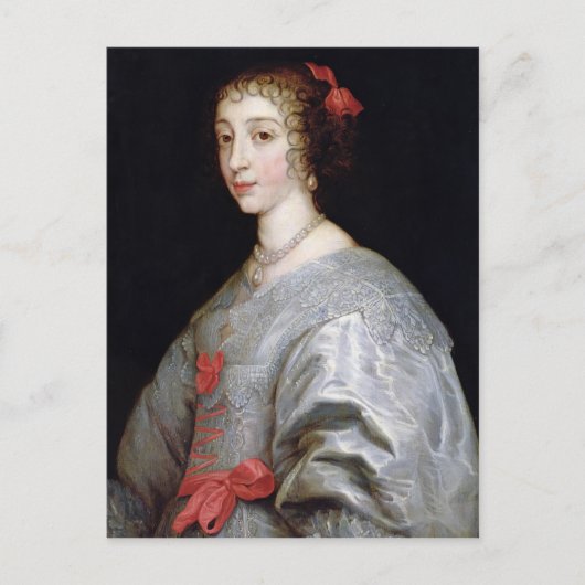 Henrietta-Maria van Frankrijk Briefkaart (Voorkant)