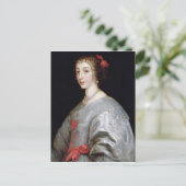 Henrietta-Maria van Frankrijk Briefkaart (Staand voorkant)