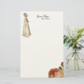 Henrietta Personalized Briefpapier (Staand voorkant)