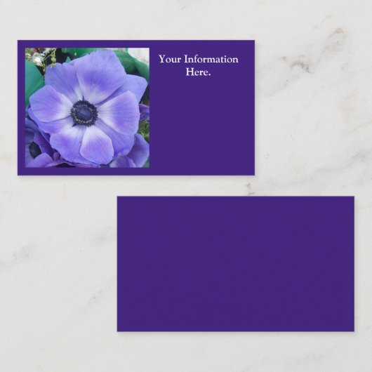 Henrietta Visitekaartje (Voorkant / Achterkant)