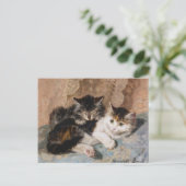 Henriette Ronner-Knip Best of Friends Briefkaart (Staand voorkant)