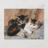  Henriette Ronner-Knip Best of Friends Briefkaart (Voorkant)