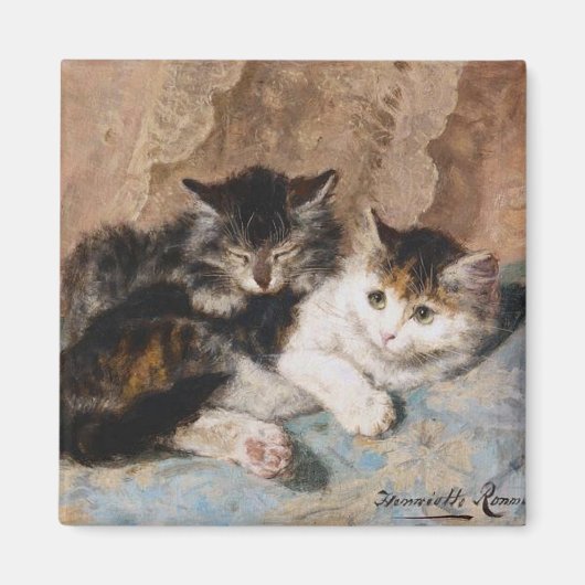  Henriette Ronner-Knip Best of Friends Magneet (Voorkant)