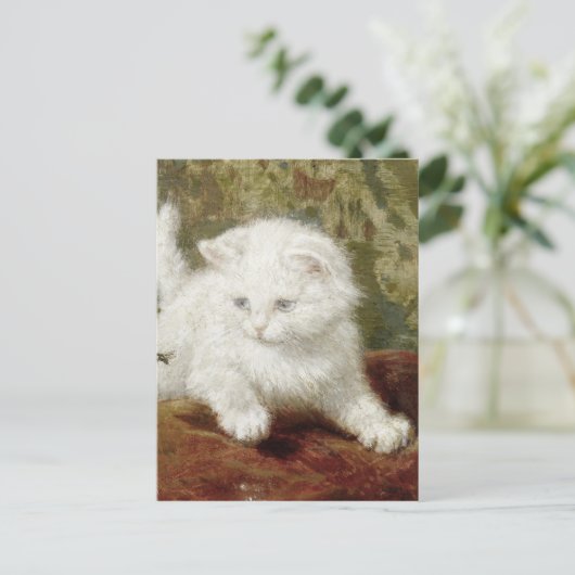  Henriette Ronner-Knip Curiousity Briefkaart (Staand voorkant)