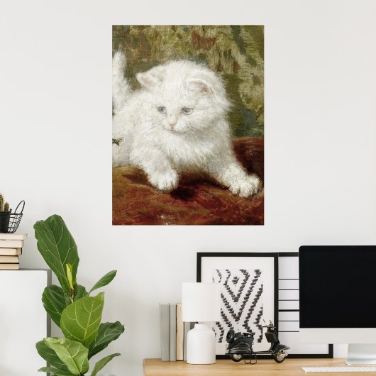  Henriette Ronner-Knip Curiousity Poster (Thuiskantoor)