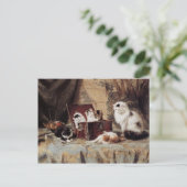  Henriette Ronner-Knip Fond van juwelen Briefkaart (Staand voorkant)