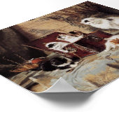  Henriette Ronner-Knip Fond van juwelen Poster (Hoek)