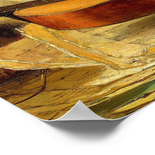 Henriëtte Ronner-Knip Making Music Poster (Hoek)