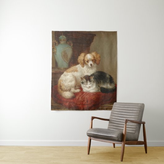 Henriëtte Ronner Knip's beste vrienden schilderen Wandkleed (In situ)