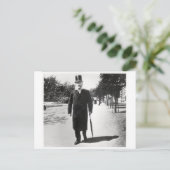 Henrik Ibsen (1828-1906) in Oslo, 1896 (foto) Briefkaart (Staand voorkant)