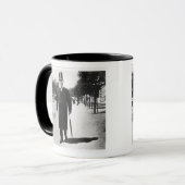 Henrik Ibsen (1828-1906) in Oslo, 1896 (foto) Mok (Voorkant links)