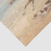 Henry Alken | A Whipper-In Tissuepapier (Detail)