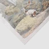 Henry Alken | Dogs Chasing Pheasants Tissuepapier (Detail)