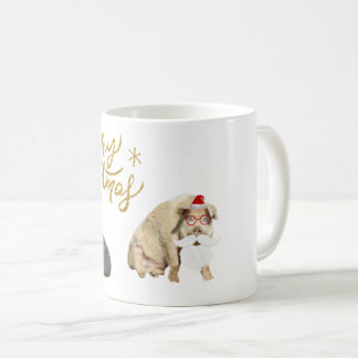Henry and Eleanor in Disguise Merry Christmas Mug! Koffiemok