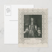 Henry Bennet, 1st Earl of Arlington Briefkaart (Voorkant / Achterkant)