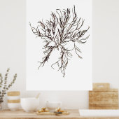 Henry Bradbury's geperste zeewier zesde Poster (Keuken)