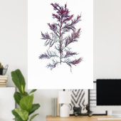 Henry Bradbury's geprezen zeewier op vijf vijfde v Poster (Thuiskantoor)