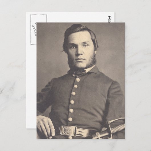 Henry C. McCook Civil War Briefkaart (Voorkant / Achterkant)