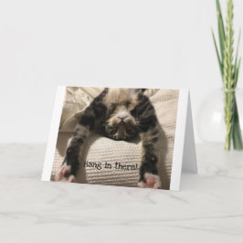 Henry Cat krijgt weldra aanmoediging of sympathie Kaart