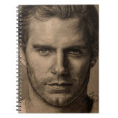 Henry Cavill Drawing Notitieboek (Voorkant)