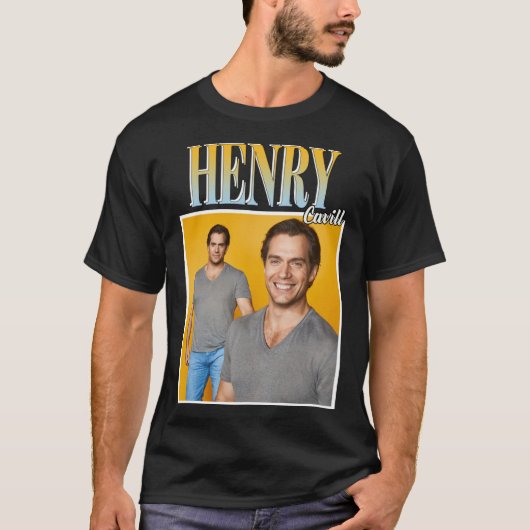 Henry Cavill T-Shirt Classic T-Shirt (Voorkant)