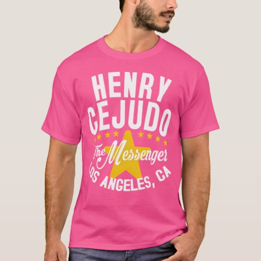 Henry Cejudo The Messenger T-shirt (Voorkant)