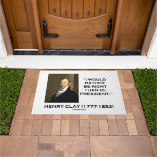 Henry Clay I zou eerder gelijk zijn dan President Deurmat
