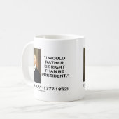 Henry Clay zou eerder goed zijn dan President Koffiemok (Voorkant links)