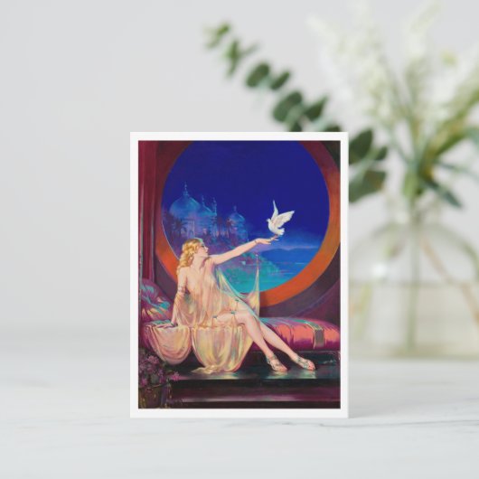 Henry Clive's Sultana (1925) esthetiek Briefkaart (Staand voorkant)